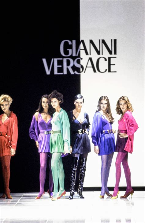 versace fall 1991|picture of donatella versace.